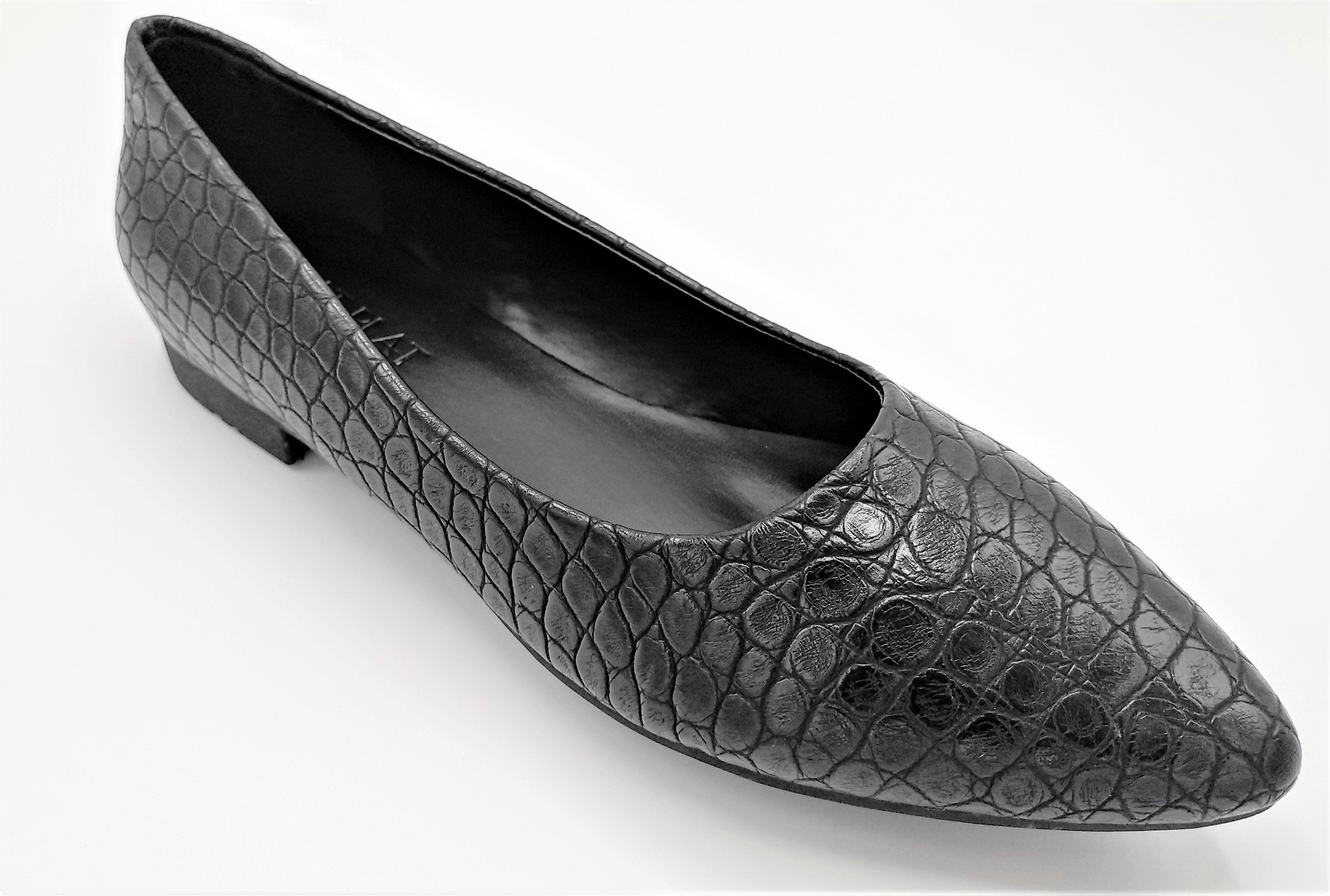 cyuu 　CLANE OBLIQUE TOE FLAT SHOES CLANE OBLIQUE TOE FLAT SHOES